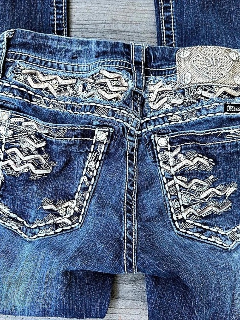 Miss Me boot cut jeans Blue Waist 27